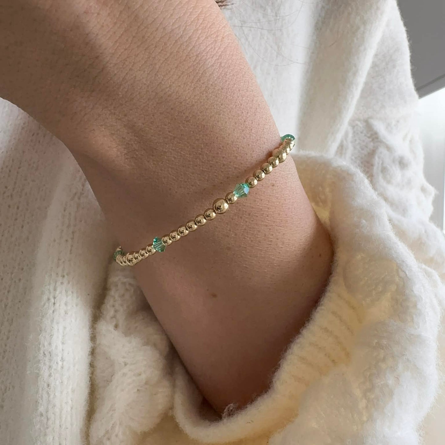 Ocean Topaz December Birthstone | 14K Gold-Filled & 925 Sterling Silver