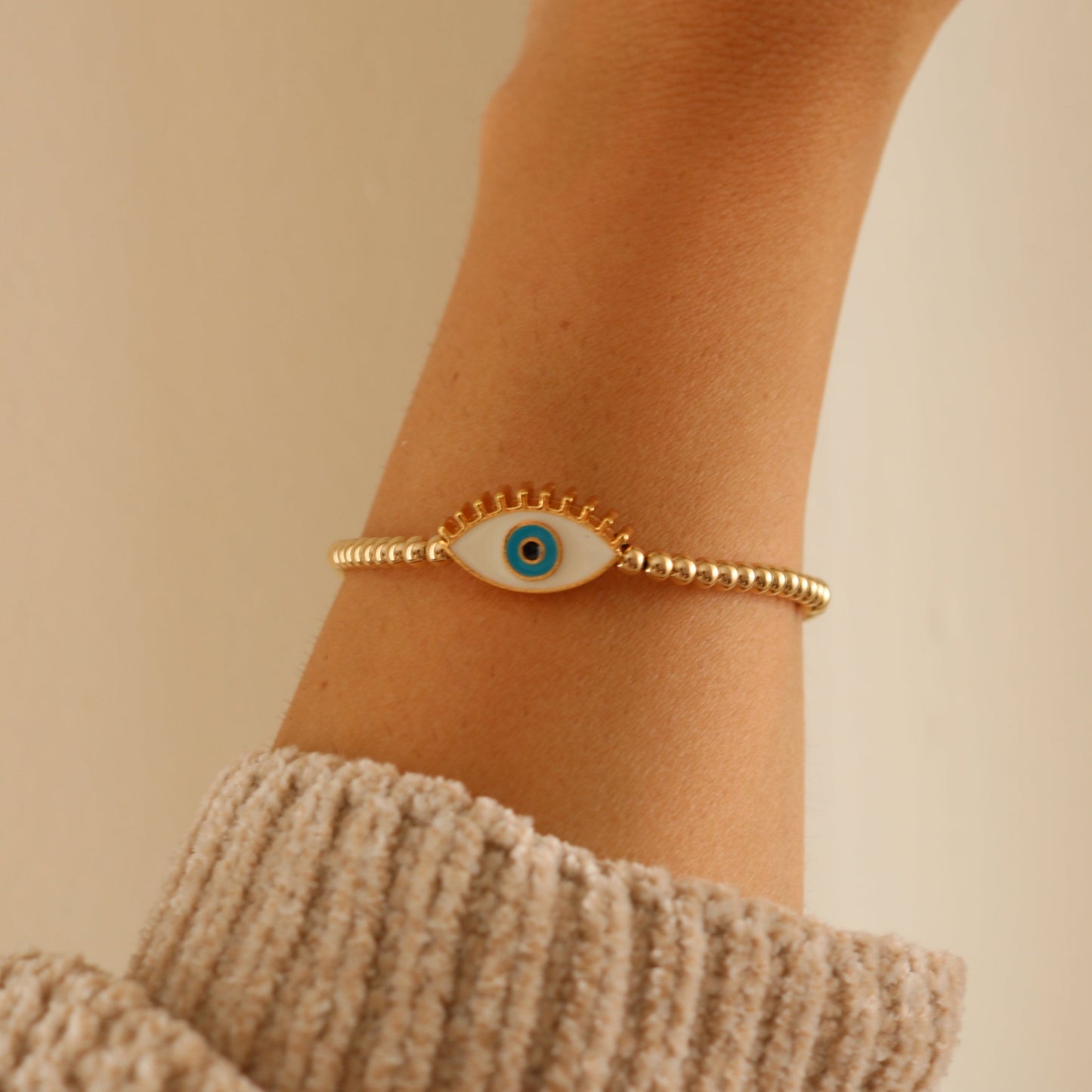 Evil Eye Bracelet | 14K Gold Filled