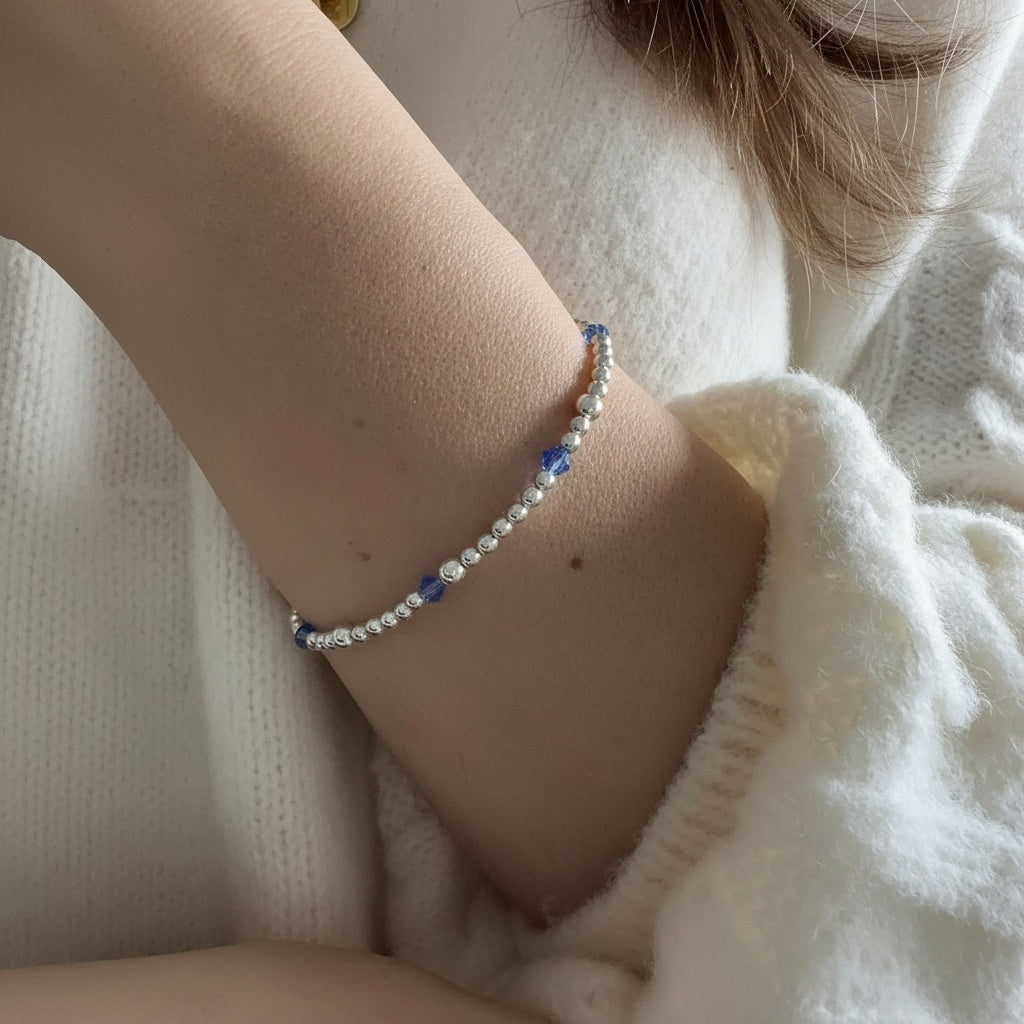 Sapphire September Birthstone | 14K Gold-Filled & 925 Sterling Silver
