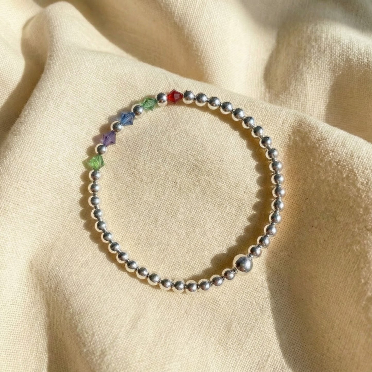 The Heirloom Bracelet | 14K Gold-Filled With Crystal Birthstone Beads