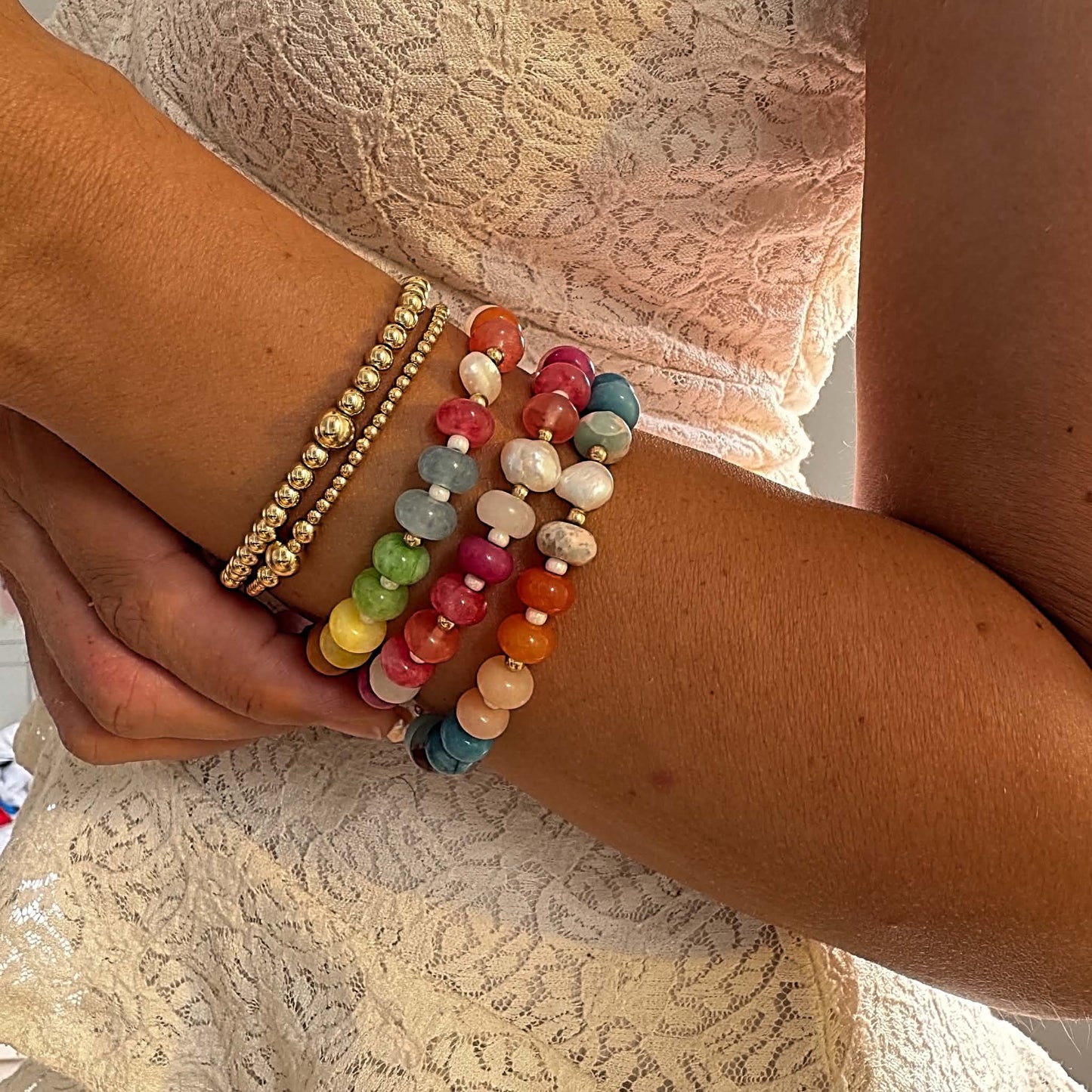 Riviera Gemstone Bracelets