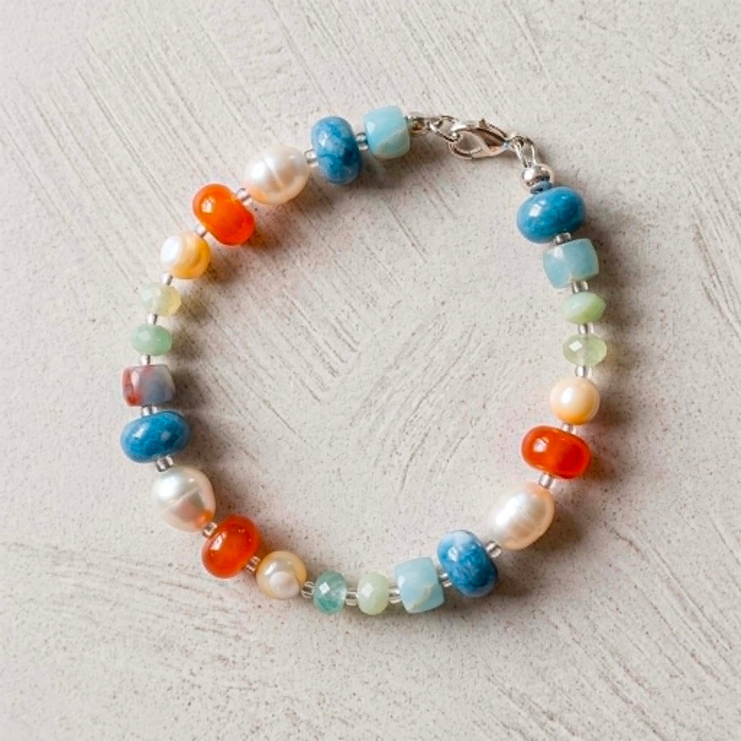 Coastal Gemstone Bracelet