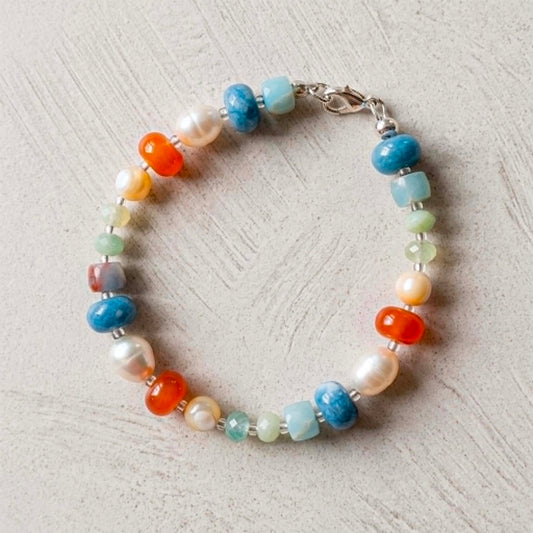 Coastal Gemstone Bracelet