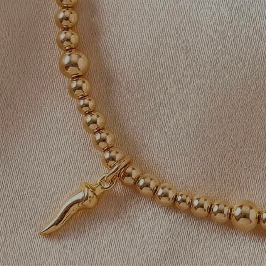 Cornetto Mini Charm Bracelet | 14K Gold-Filled