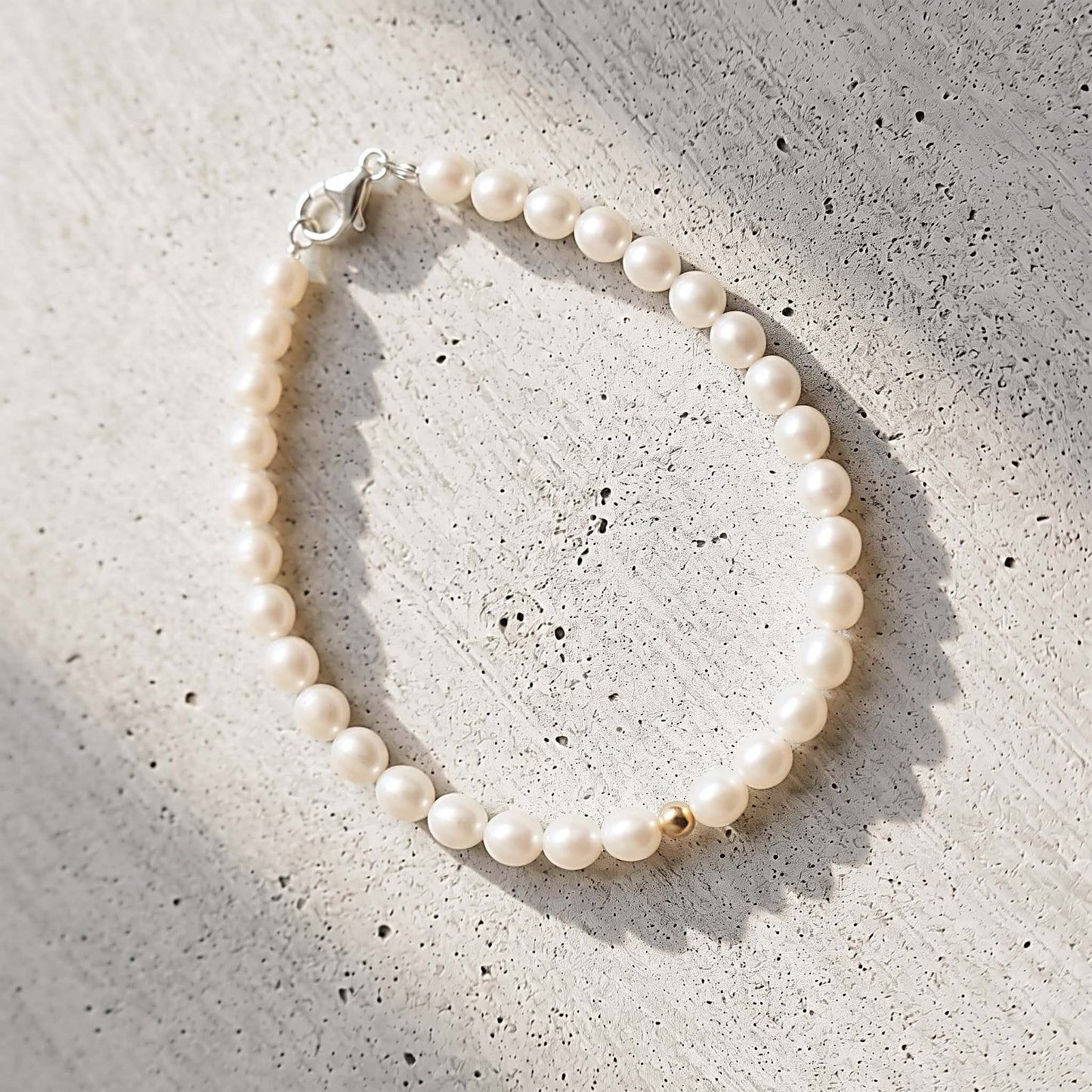 4mm Freshwater Pearl Bracelet 2