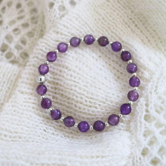 Amethyst and Silver | February Birthstone