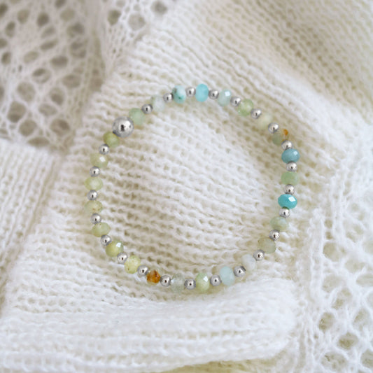 Aquarmarine and Silver | March Birthstone