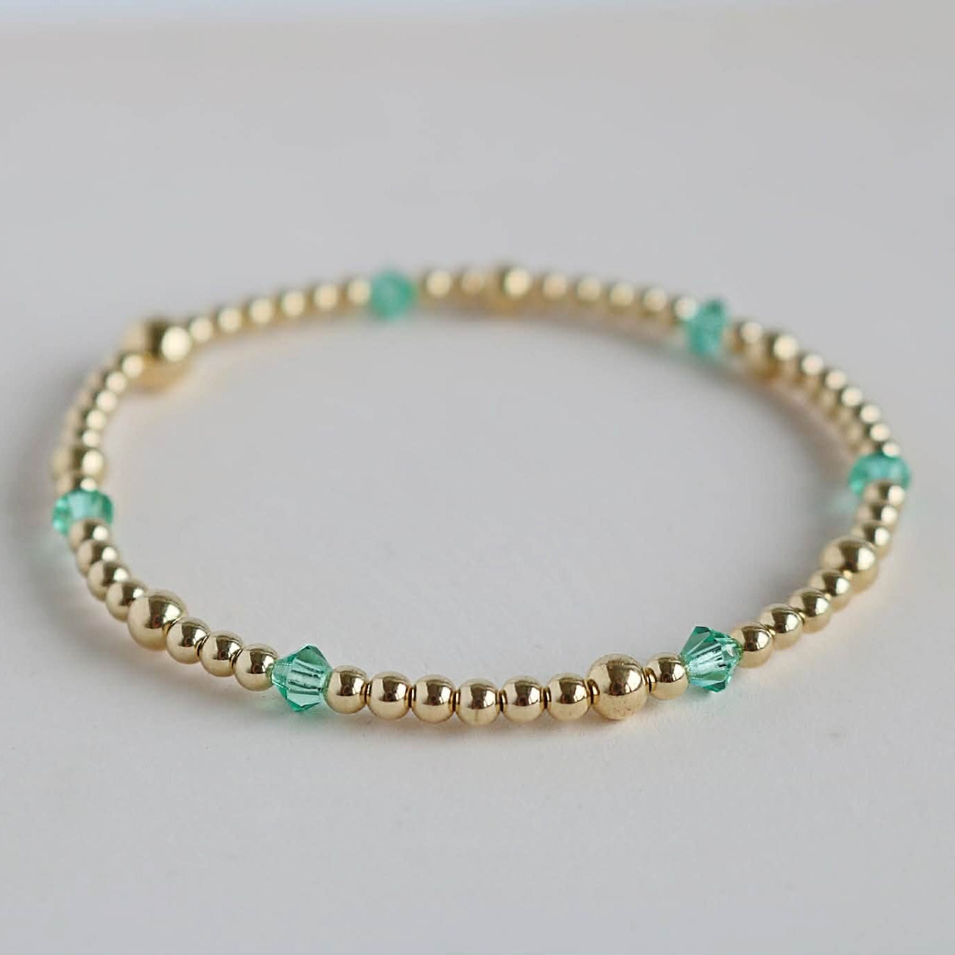 Ocean Topaz December Birthstone |  14K Gold-Filled & 925 Sterling Silver