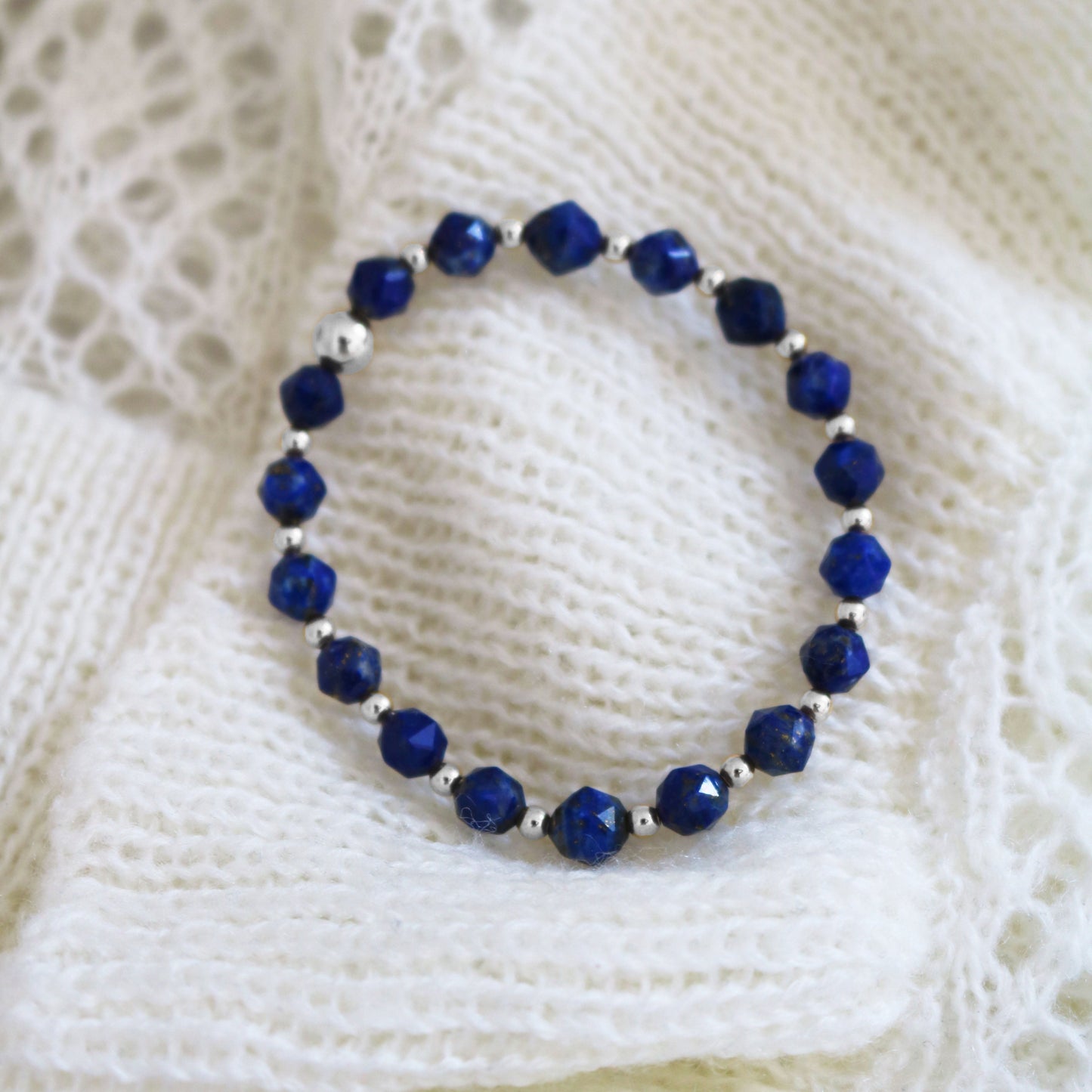 Lapis Lazuli and Silver | September Birthstone