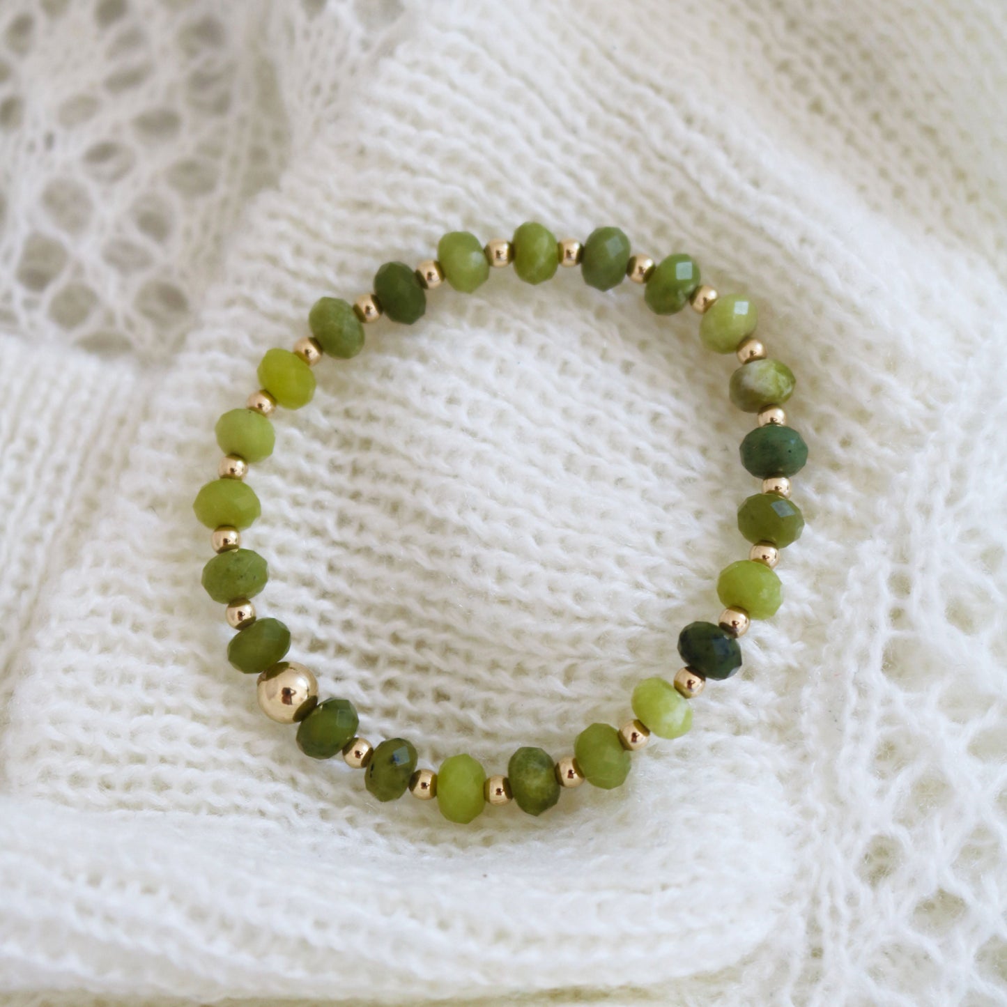 Peridot and Gold | August Birthstone