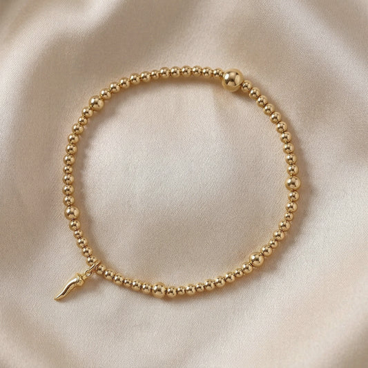 Cornetto Mini Charm Bracelet | 14K Gold-Filled