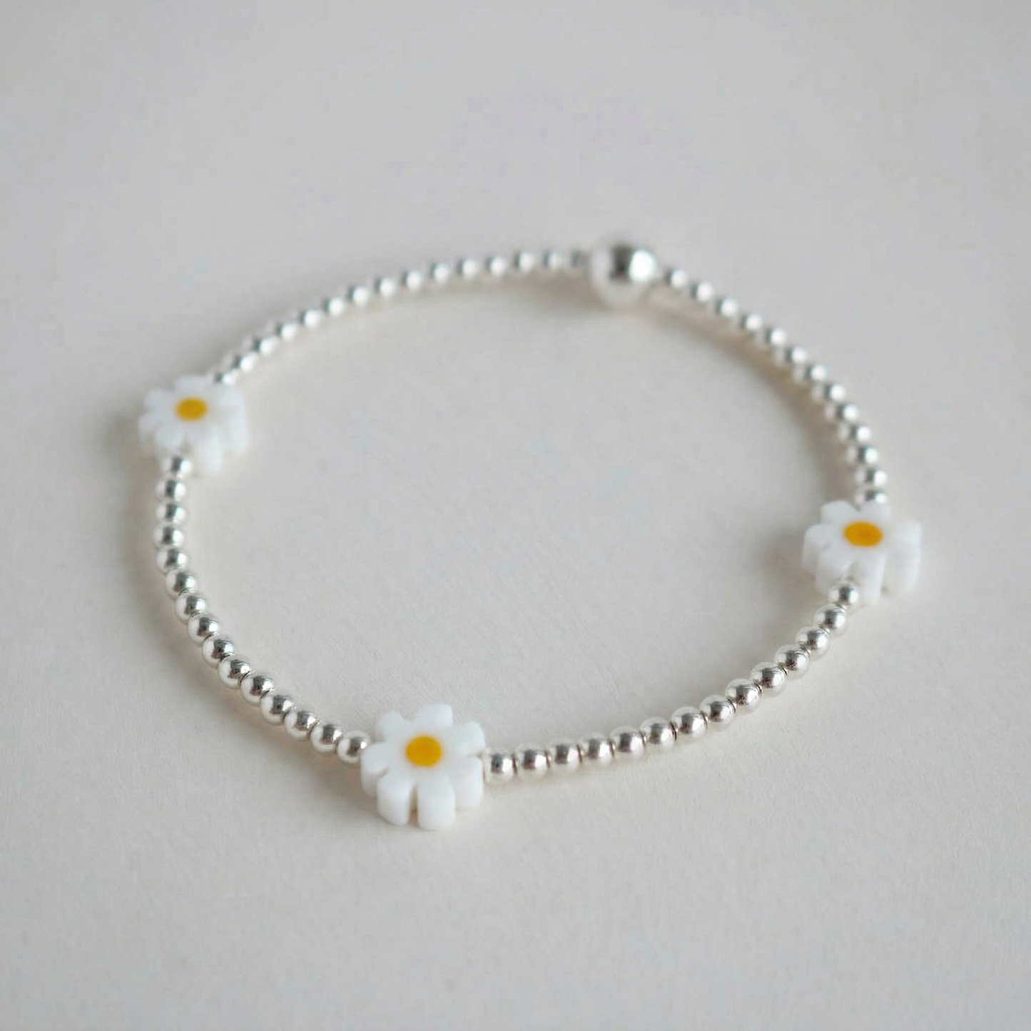 Daisy Bracelet | 14K Gold-Filled & 925 Sterling Silver