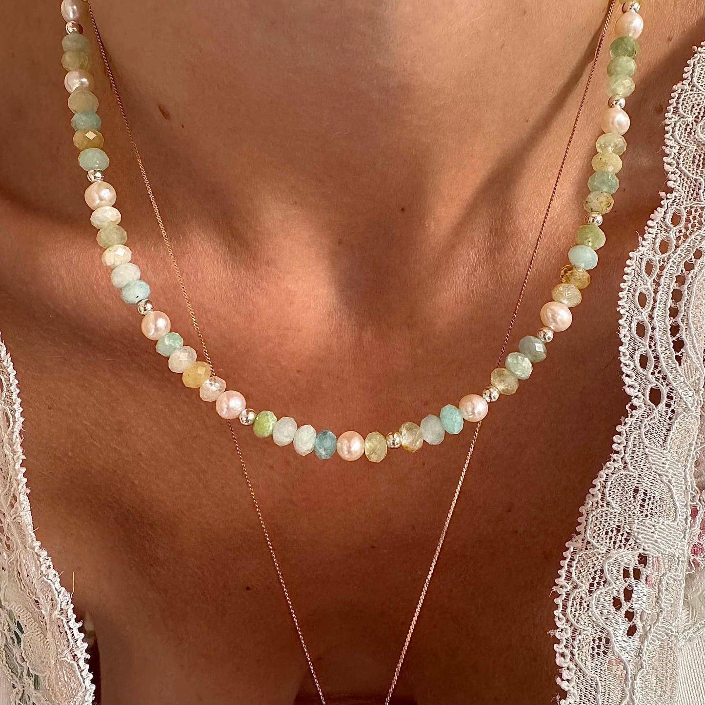 Aquamarine Necklace