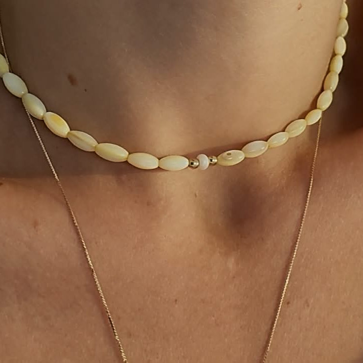 Butter Yellow Necklace