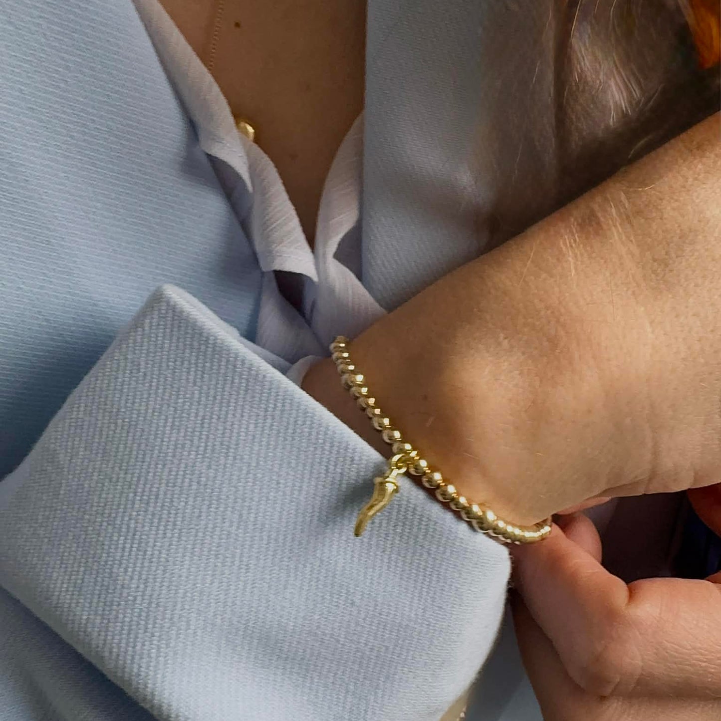 Cornetto Mini Charm Bracelet | 14K Gold-Filled