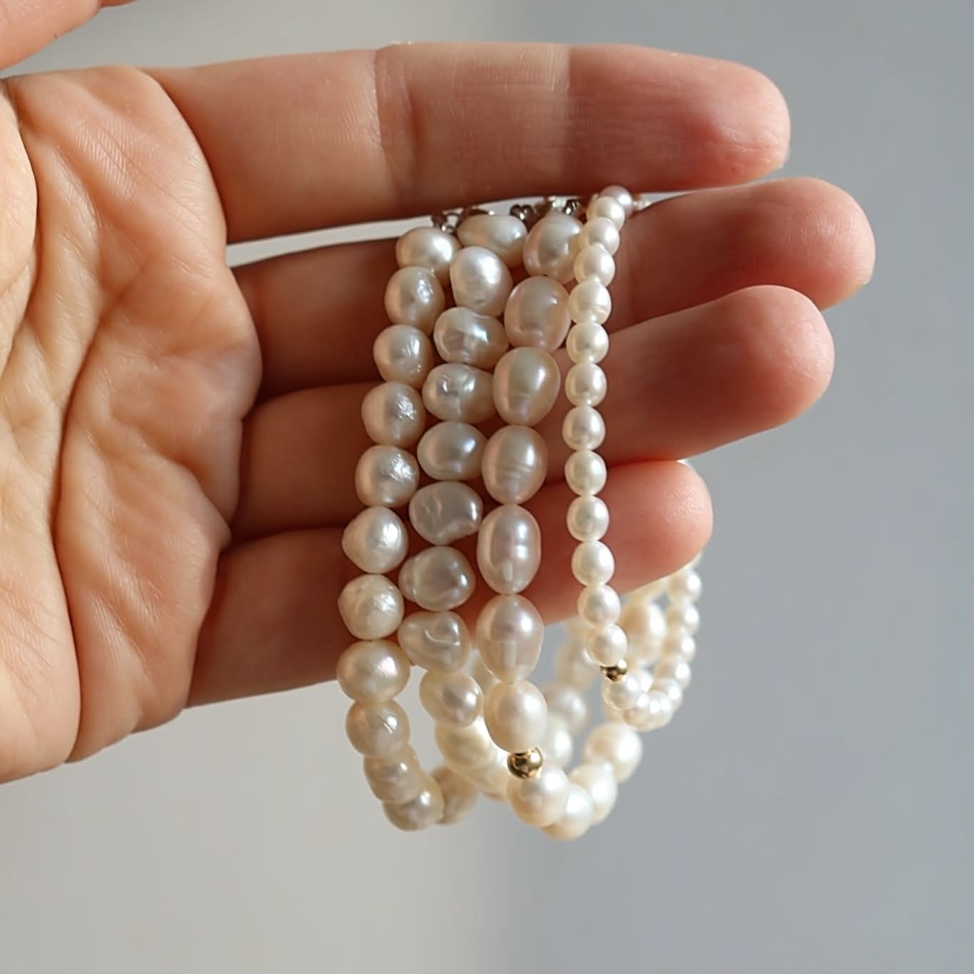 5-6mm Freshwater Pearl Bracelet 4