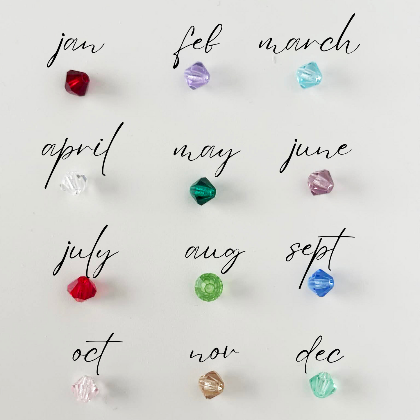 The Heirloom Bracelet | 14K Gold-Filled With Crystal Birthstone Beads