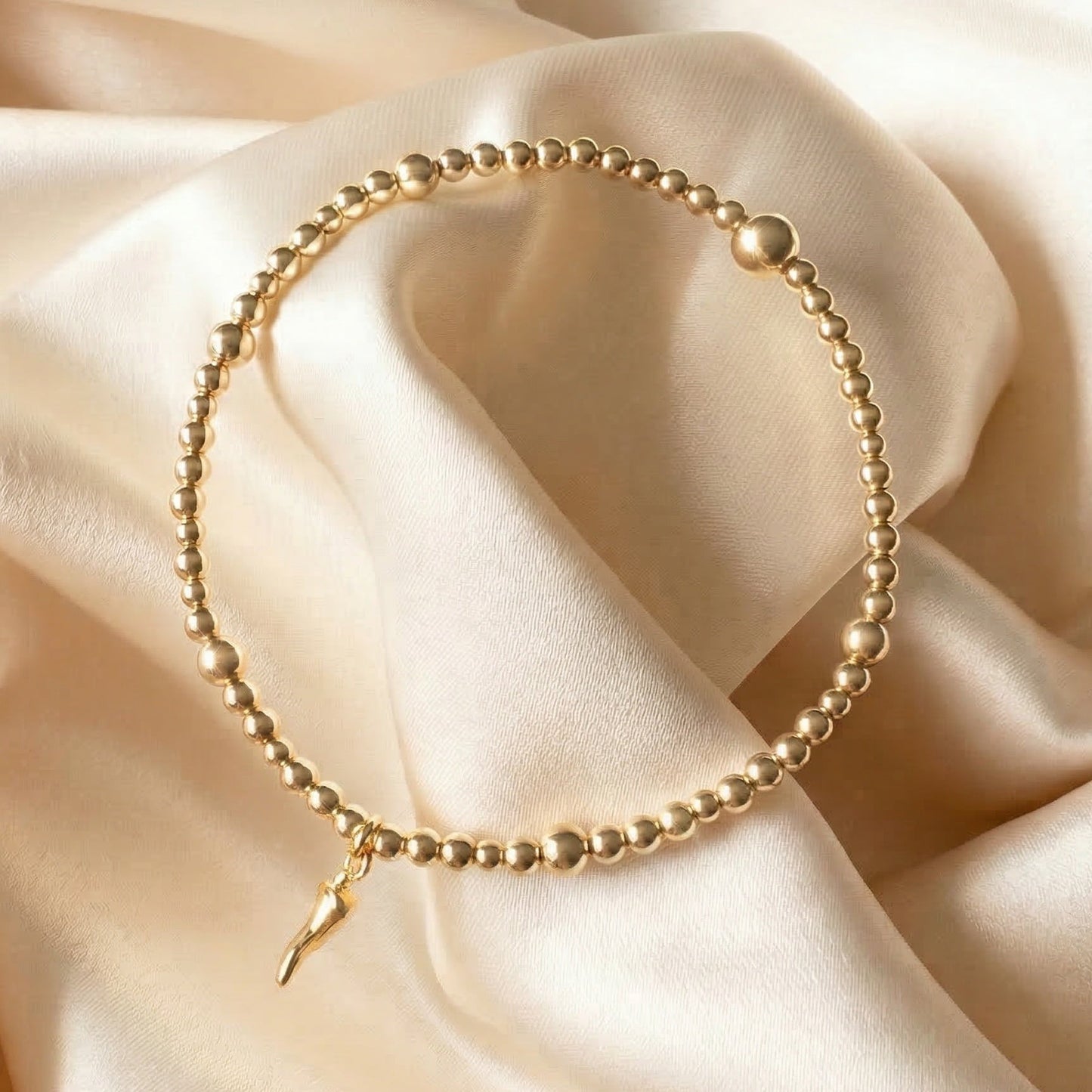 Cornetto Mini Charm Bracelet | 14K Gold-Filled