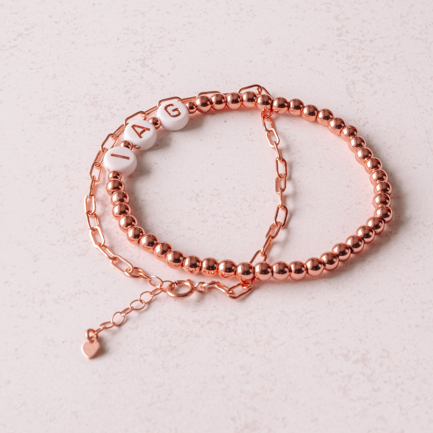 AFFIRMATION & PAPER CLIP CHAIN Bundle | 14K Rose Gold Filled