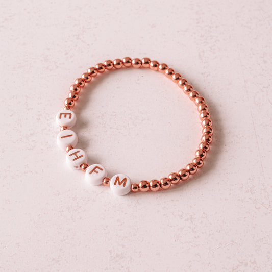 EVERYTHING IS HAPPENING FOR ME Bracelet | 14K Rose Gold Filled