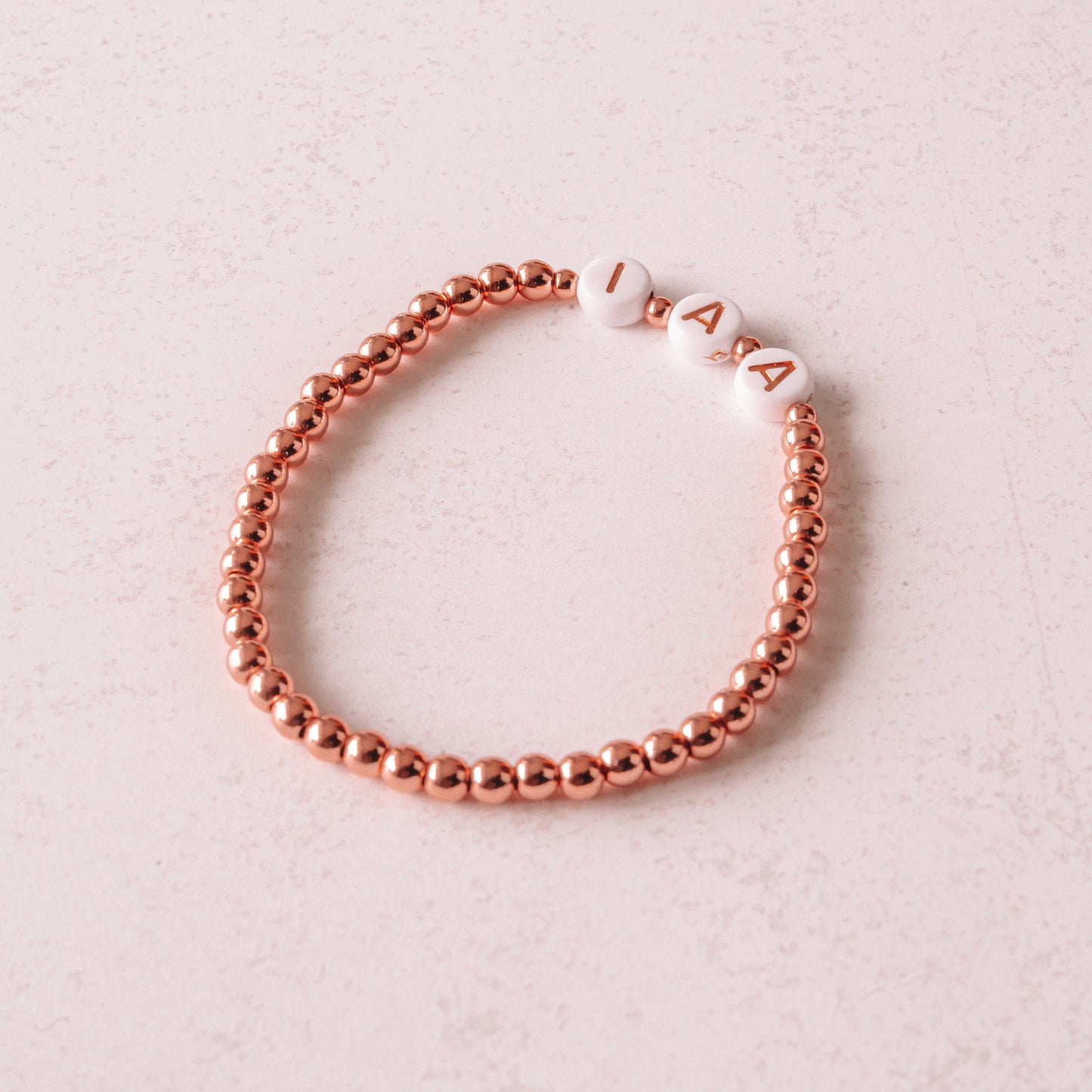 I AM ALIGNED Bracelet | 14K Rose Gold Filled