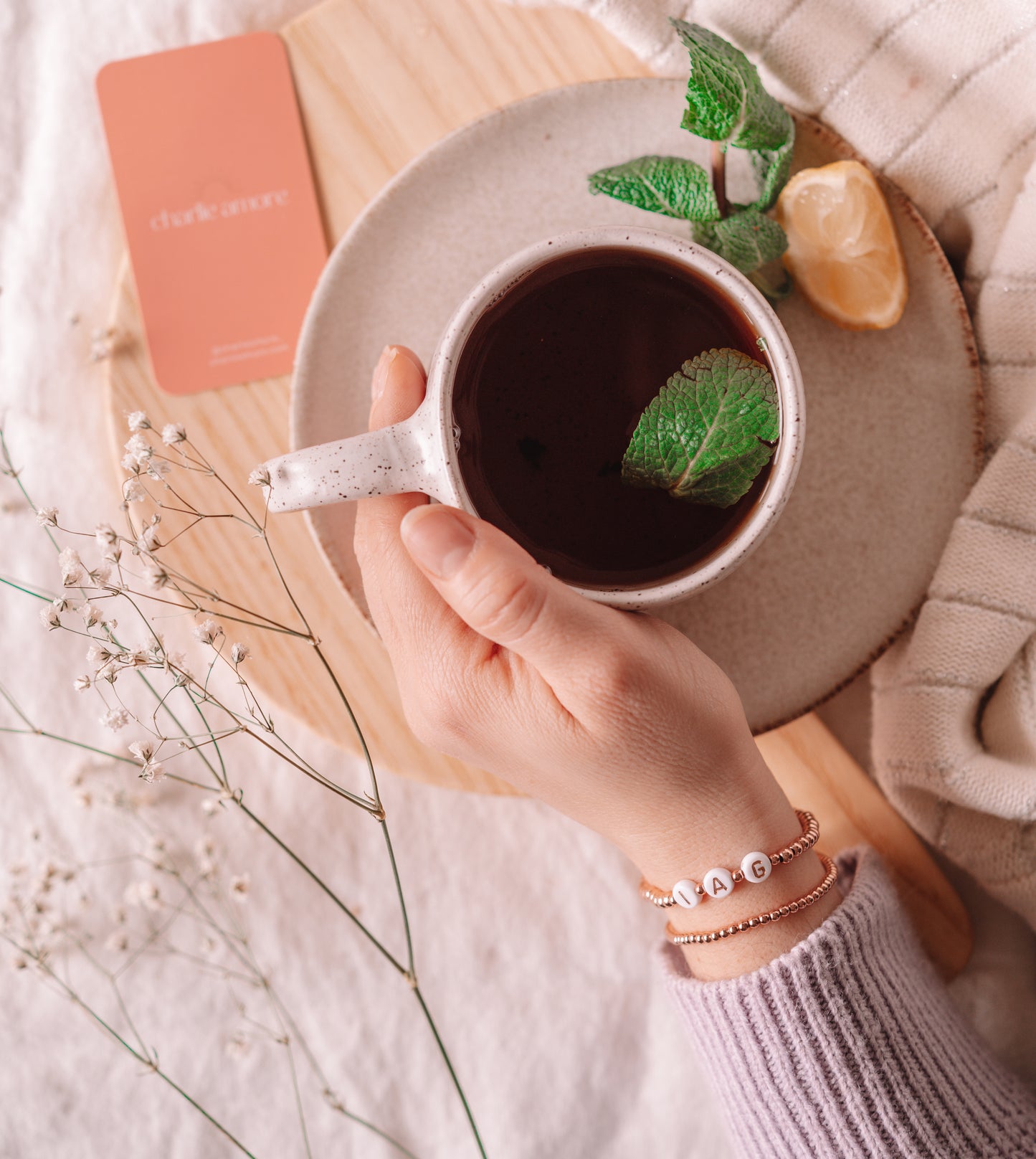 I AM GUIDED Bracelet | 14K Rose Gold Filled